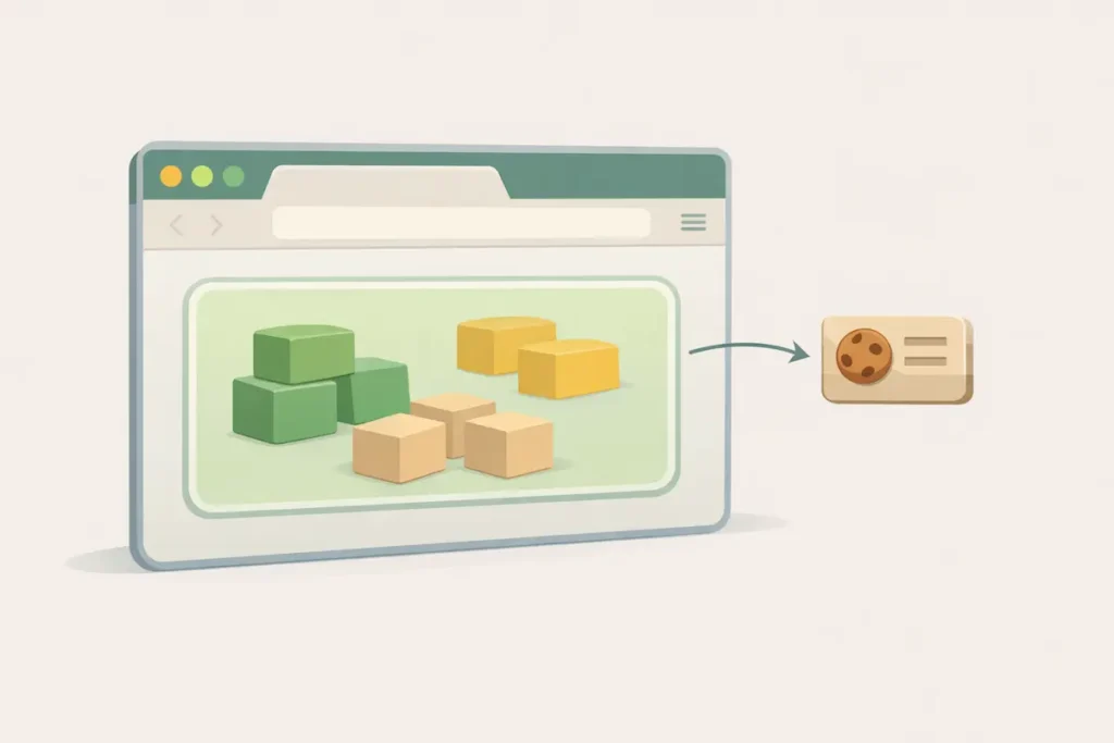 Donnée de type cookie stockée localement dans le navigateur d’un utilisateur lors de la consultation d’un site web Cookies définition