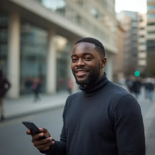 Portrait d’Idriss Camara, journaliste numérique et responsable du fil d’actualité