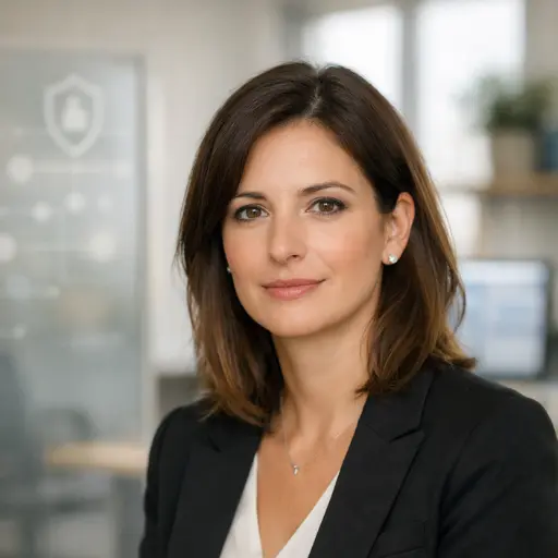 Portrait de Sophie Bernard, experte en données et confidentialité, auteure