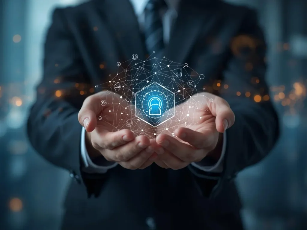 Illustration représentant les valeurs et la vision du projet Risques-numériques.fr autour de l’information et de la sécurité numérique
